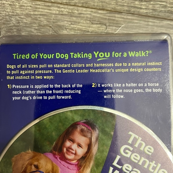 NEW Premier Gentle Leader Headcollar Size Small 6-25 lbs Training DVD Included - Picture 6 of 8